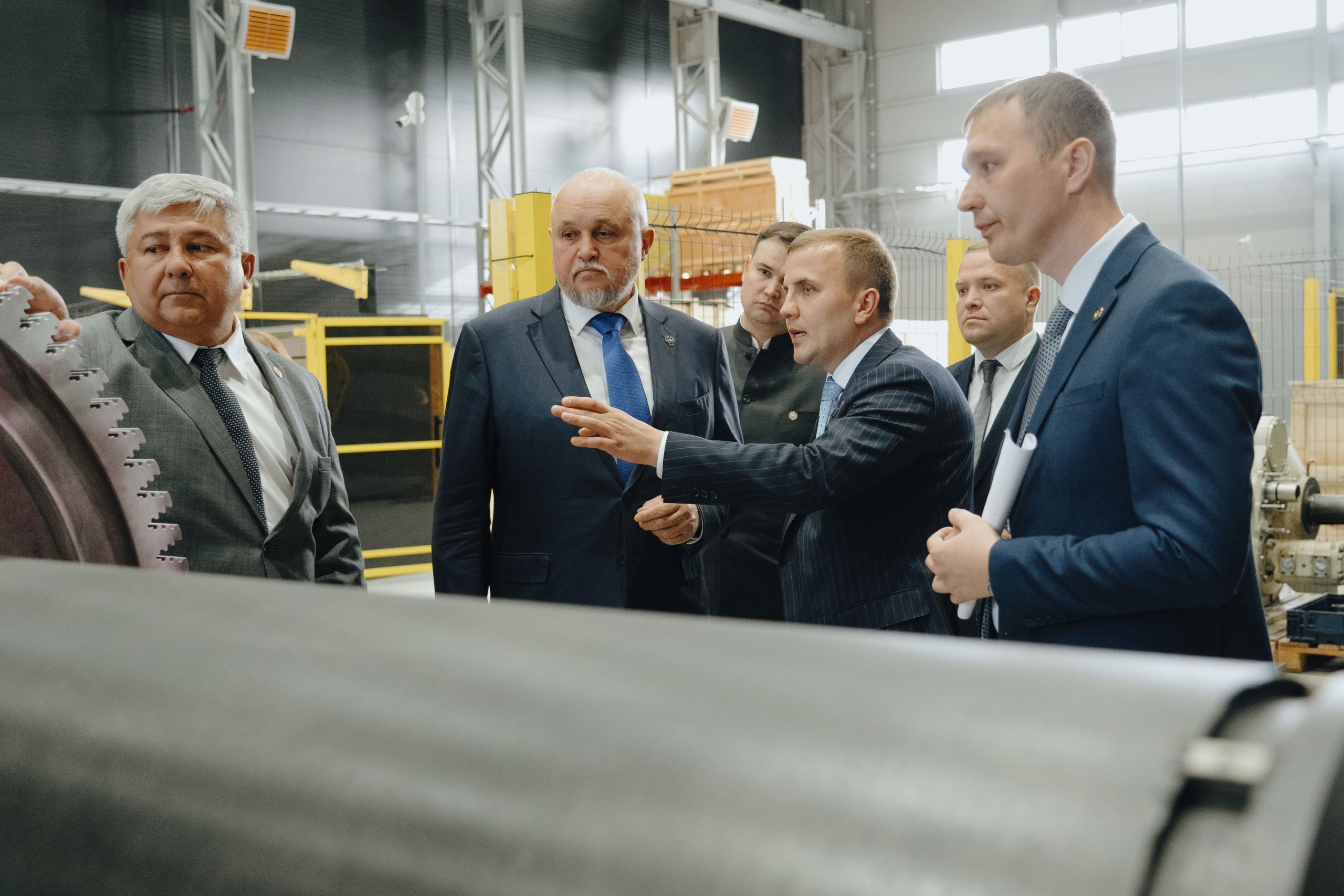Сергей Цивилев оценил возможности Завода газотурбинного оборудования в технопарке «Турбина»